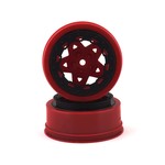 JConcepts JCO3390RB JConcepts Tremor Short Course Wheels (Red) (2) (Slash Front) ##