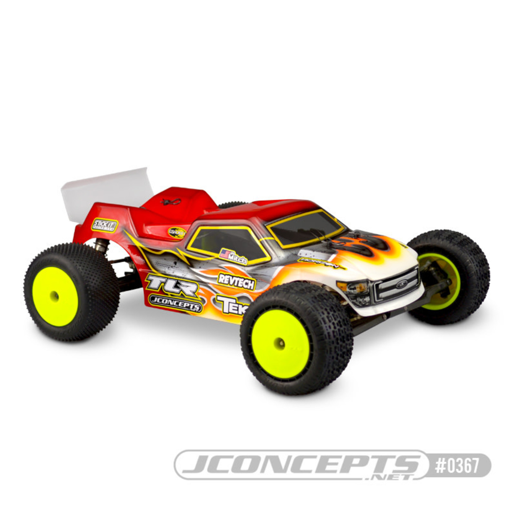 JConcepts JCO0367 JConcepts 22T 4.0 "Finnisher" Body (Clear)