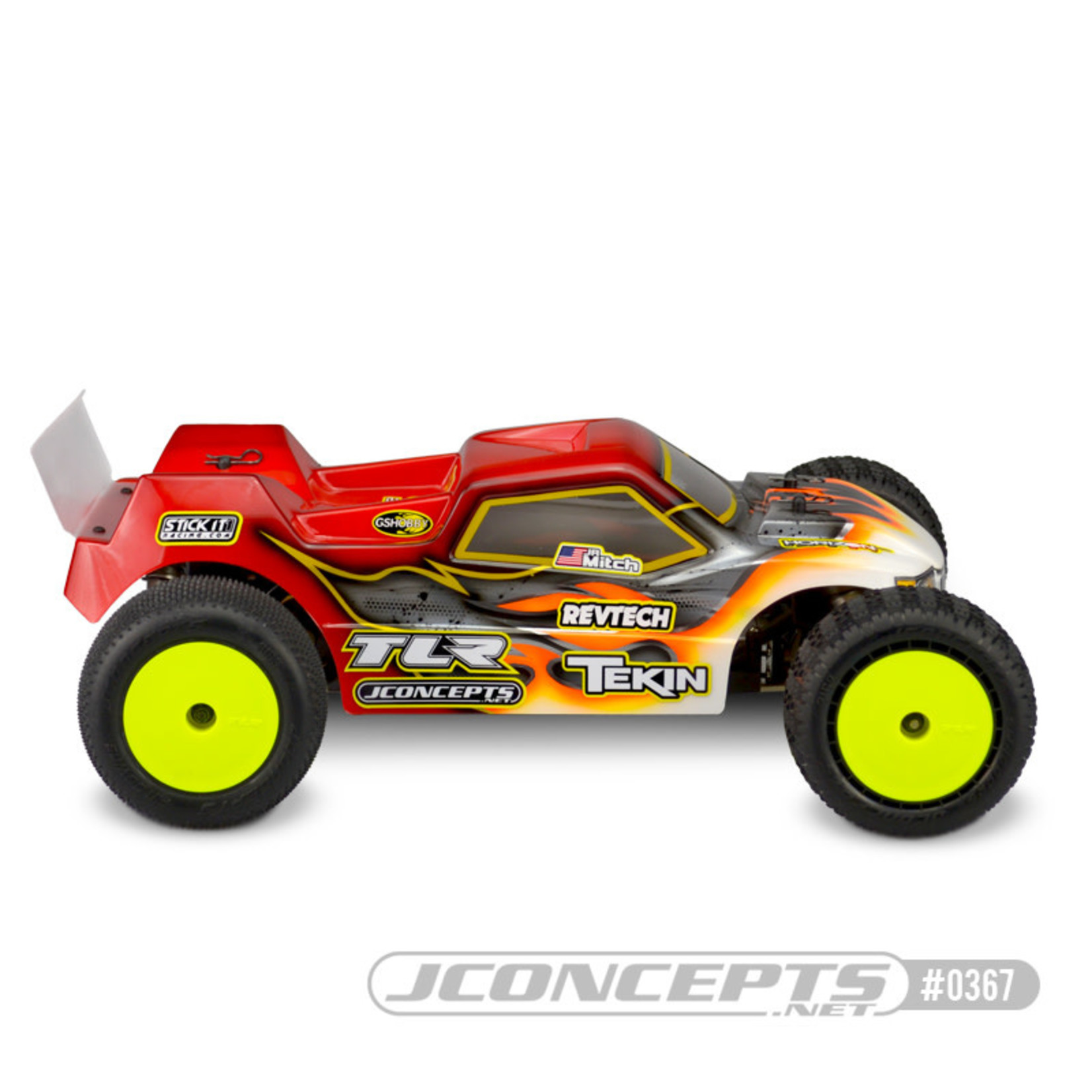 JConcepts JCO0367 JConcepts 22T 4.0 "Finnisher" Body (Clear)