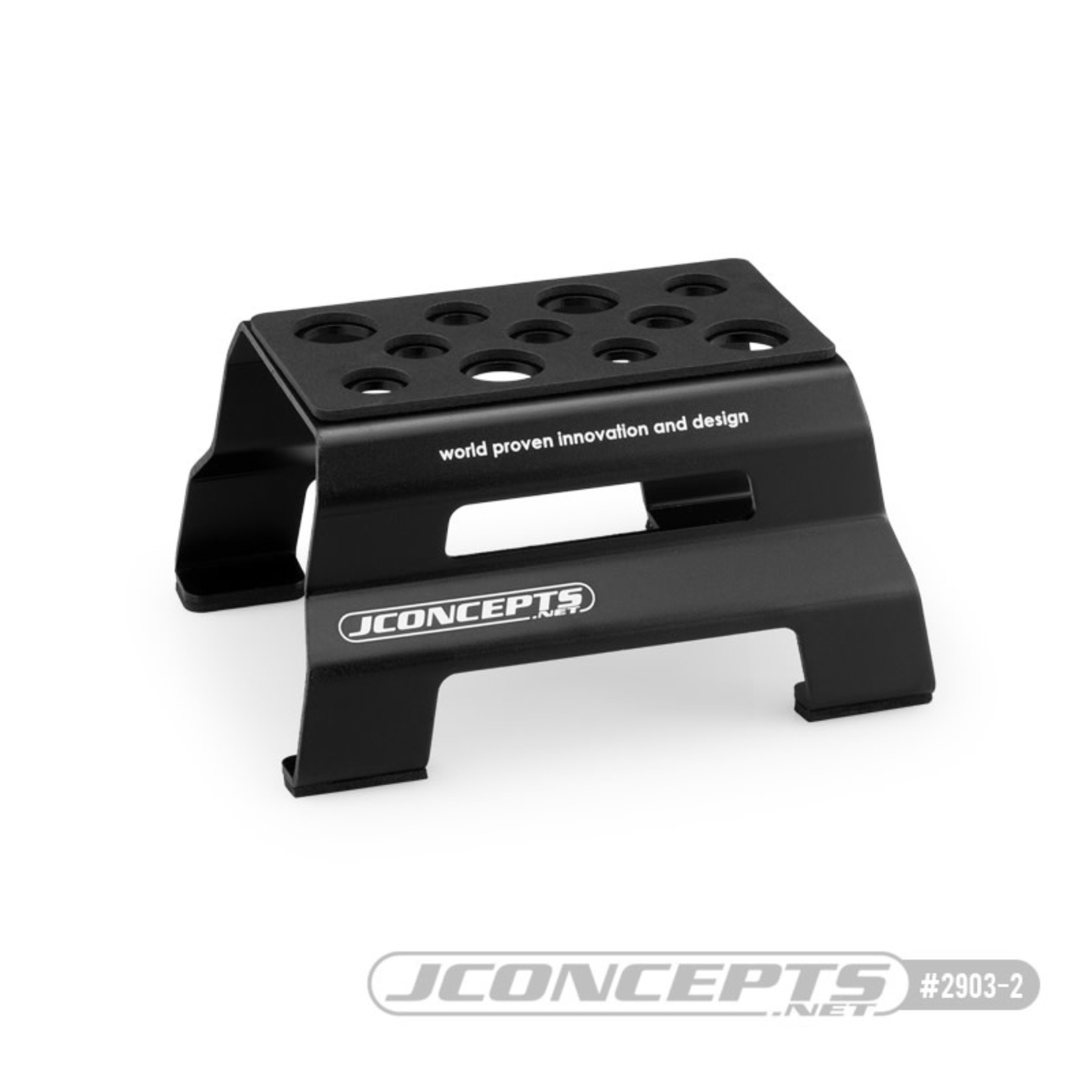 JConcepts JCO2903-2 JConcepts Metal Car Stand (Black)