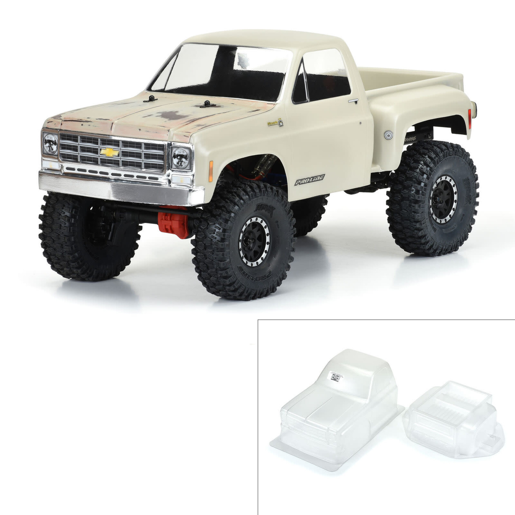 Pro-line Racing PRO352200 Pro-Line 1978 Chevy K-10 Clear Body 12.3" (313mm) WB