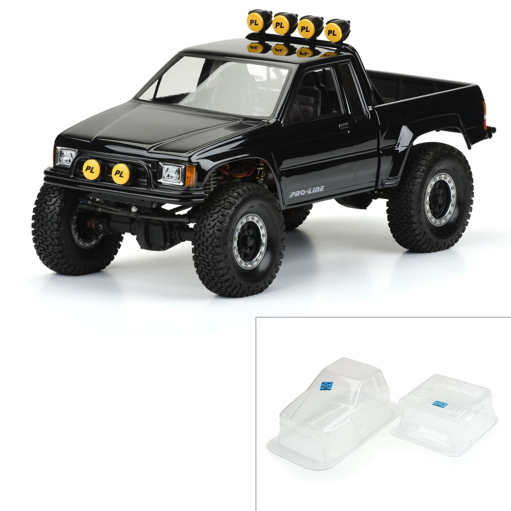 Pro-line Racing PRO346600 Pro-Line 1985 Toyota HiLux SR5 Clear Body 12.3" (313mm) WB