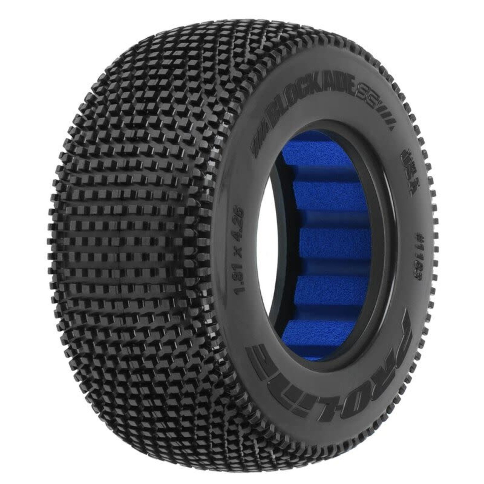 Pro-line Racing PRO118302 Pro-Line 1/10 Blockade M3 Front/Rear 2.2"/3.0" Short Course Tires (2)