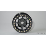 SSD SSD00076 SSD 1.9" Steel Trail Beadlock Wheels (Black) (2)