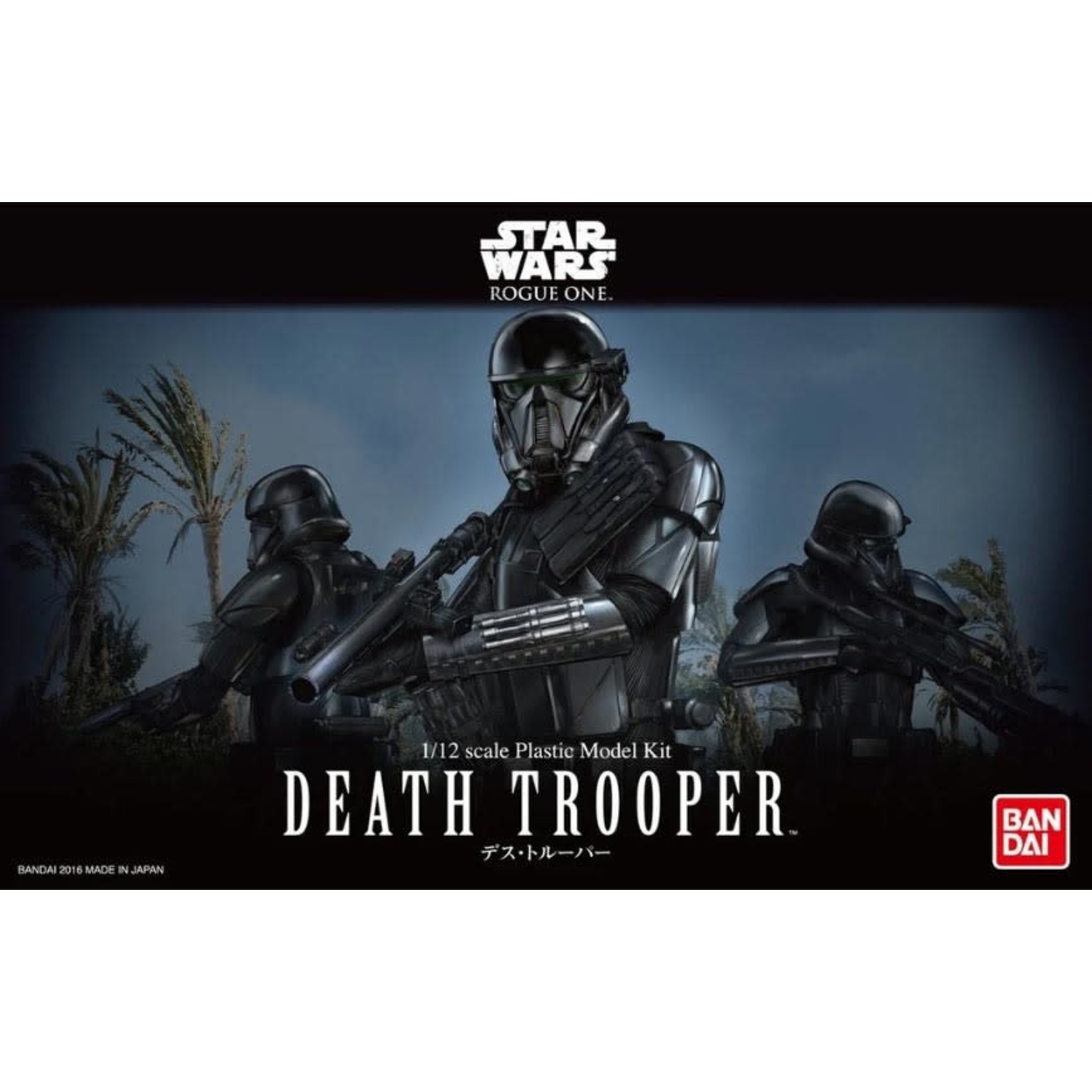 Bandai BAN2439834 Bandai Death Trooper 1/12 Star Wars