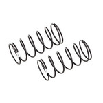 Team Associated ASC91940 Associated 13mm Front Shock Spring (White/3.3lbs) (44mm)