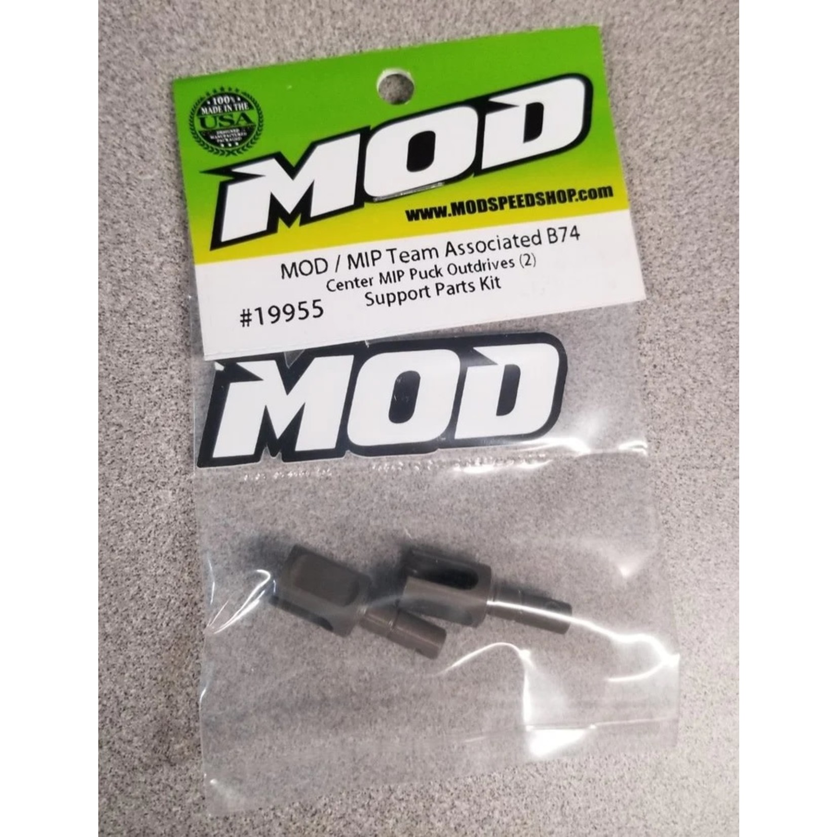 MOD MOD19955 MOD Center Puck Outdrives - Team Associated B74.2 /.1