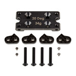 Team Associated **ASC91899 Associated RC10B6 FT Steel Bulkhead (20 Degree)