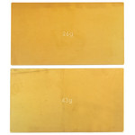 Team Associated ASC91744 Associated LiPo Battery Brass Weight Plate Set (1x 26g & 1x 43g)