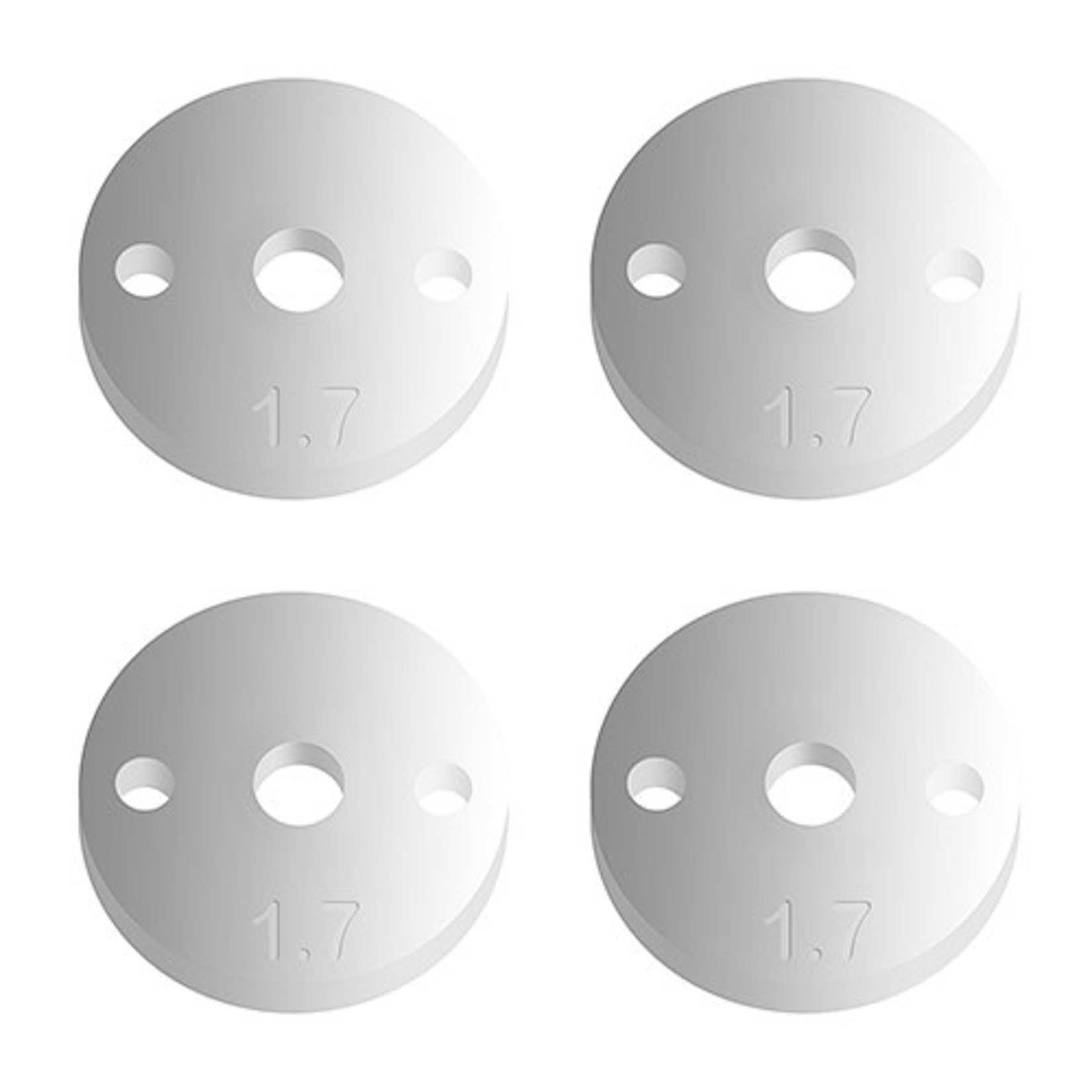 Team Associated ASC91627 Associated FT 12mm V2 Shock Piston (4) (2x1.7mm)