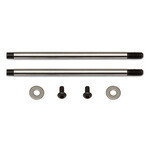Team Associated ASC91624 Associated 3x35mm V2 Chrome Screw Mount Truck Rear Shock Shaft (2)