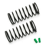 Team Associated **ASC91327 Associated FT 12 mm Front Springs, green, 3.15 lb/in