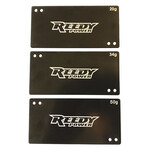 Team Associated ASC27355 Reedy Steel Shorty LiPo Battery Weight Set (20g, 34g, 50g)