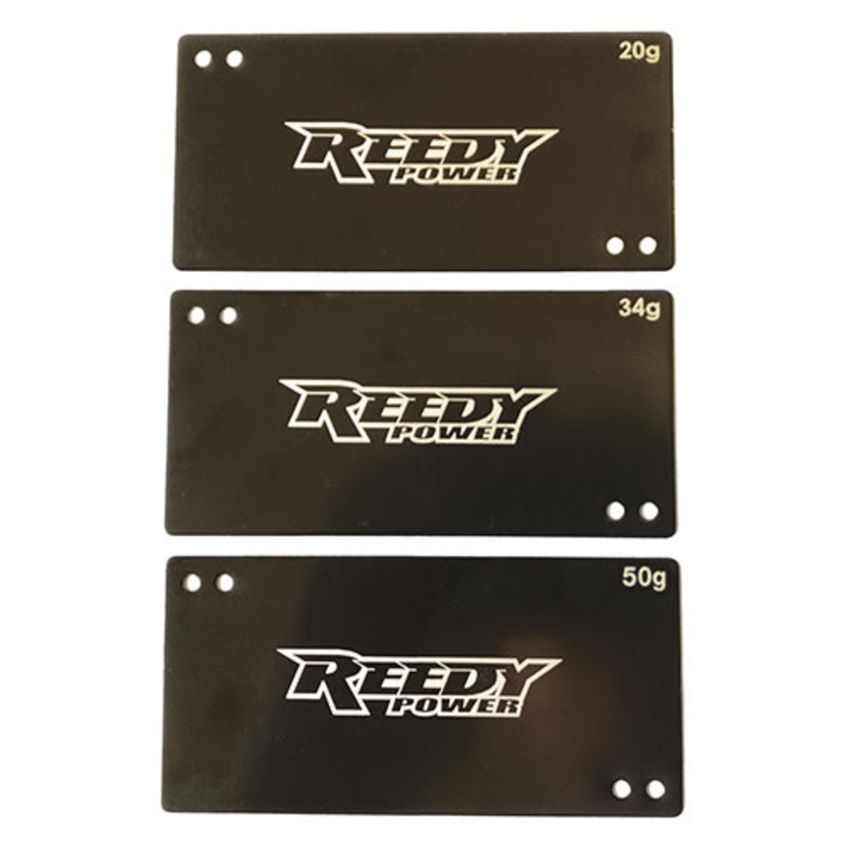 Team Associated ASC27355 Reedy Steel Shorty LiPo Battery Weight Set (20g, 34g, 50g)