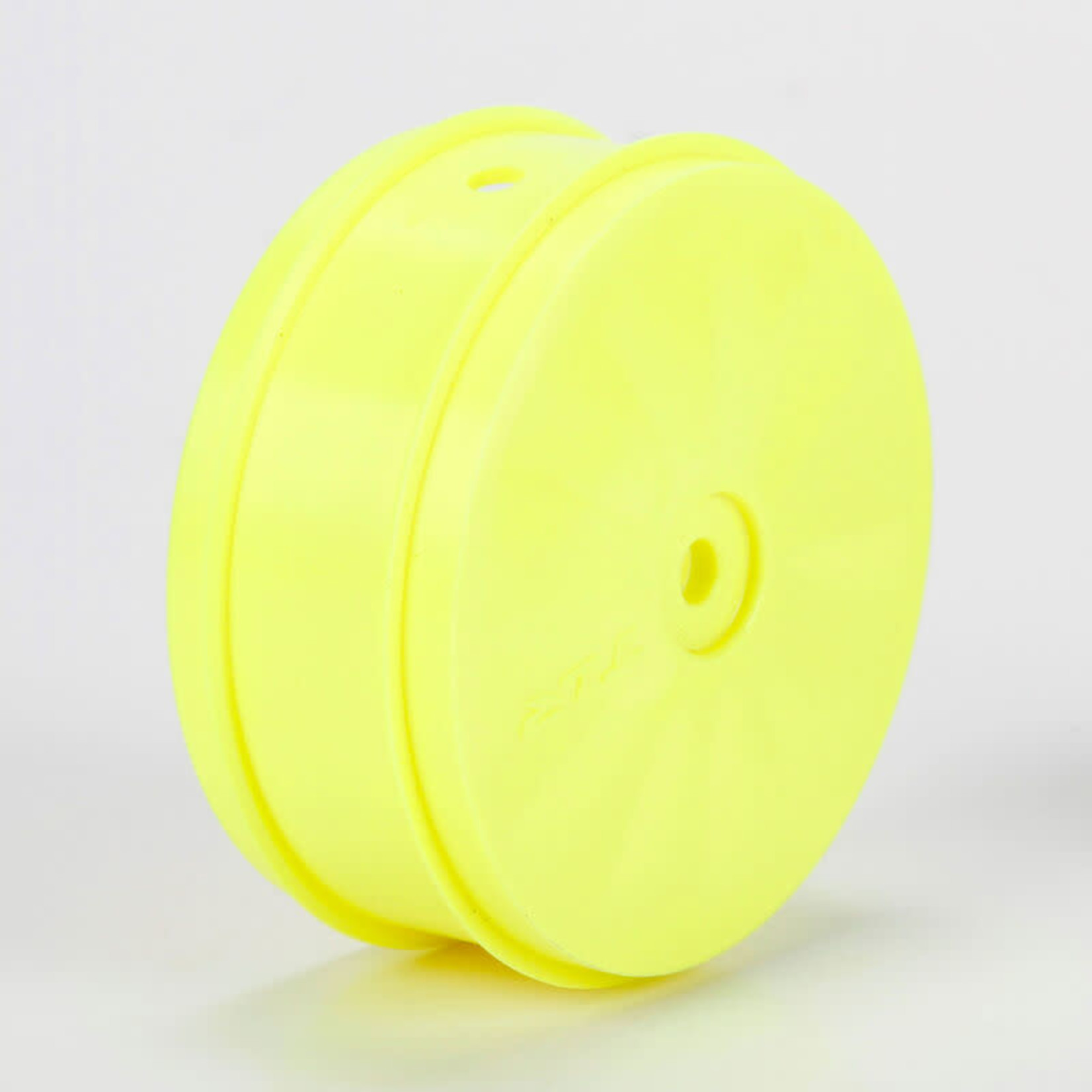 TLR TLR43014 TLR 1/10 Front Buggy 61mm Wheels, 12mm Hex, Yellow (2): 22-4 ##