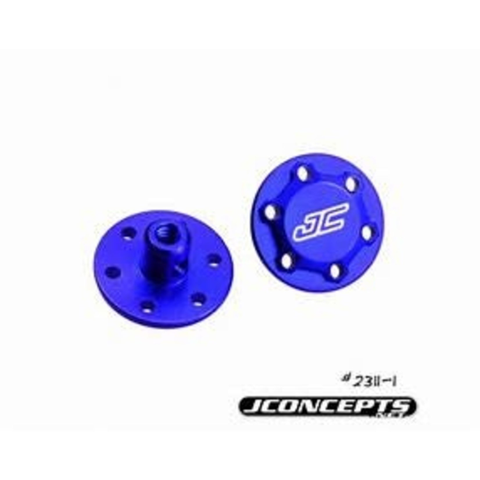 JConcepts JCO2311-1 JConcepts RC10 Finnisher Wing Button Blue