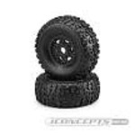 JConcepts JCO4011-30951 JConcepts Mojave 6S BLX Pre-Mounted Landmines Tires w/Tremor Wheels (Black)