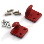 Yeah Racing YEA-YA-0379RD Yeah Racing 1/10 Crawler Scale Accessory Set (Red) (Off Center Hooks)