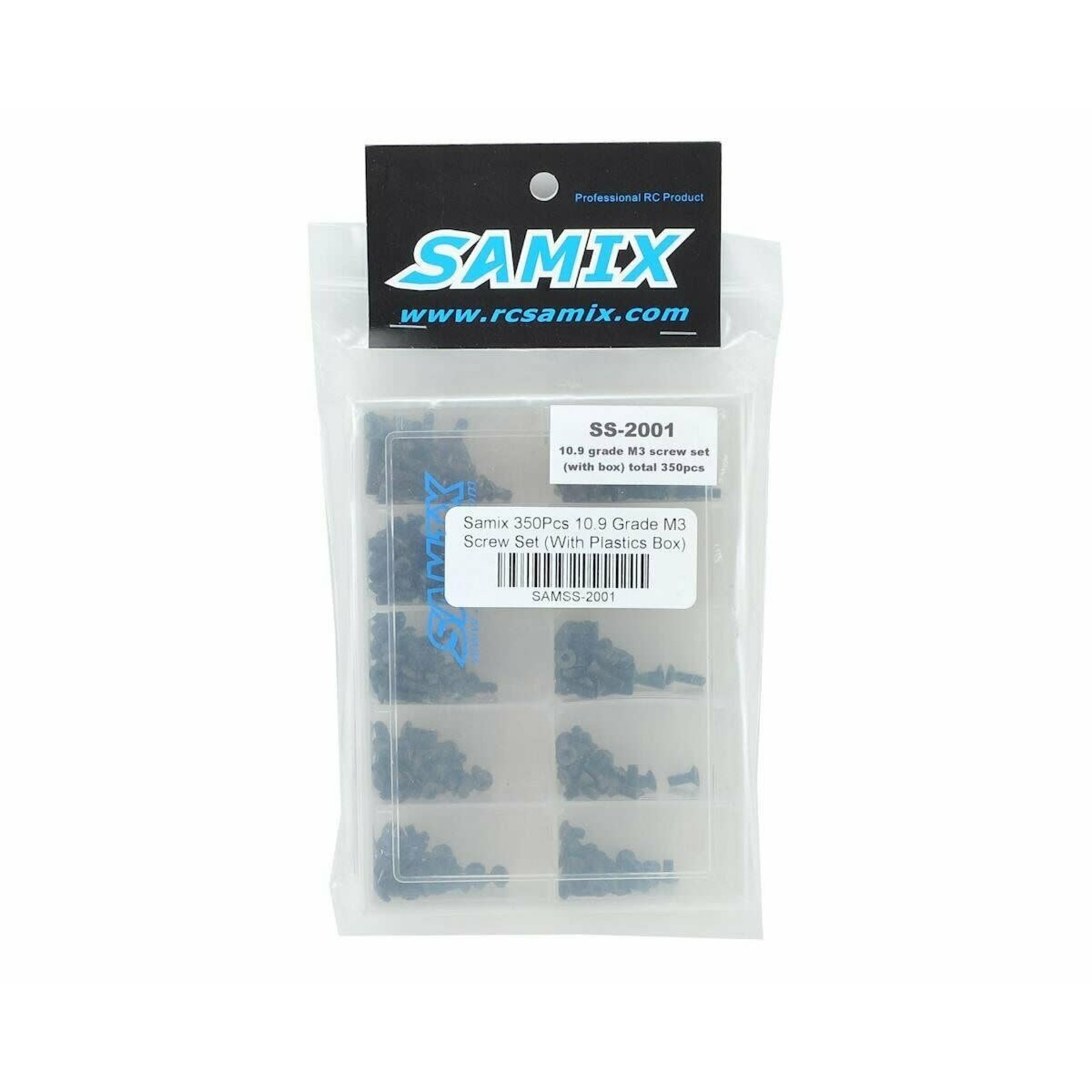 Samix SAMSS2001 Samix 10.9 Grade M3 Screw Set w/Storage Box
