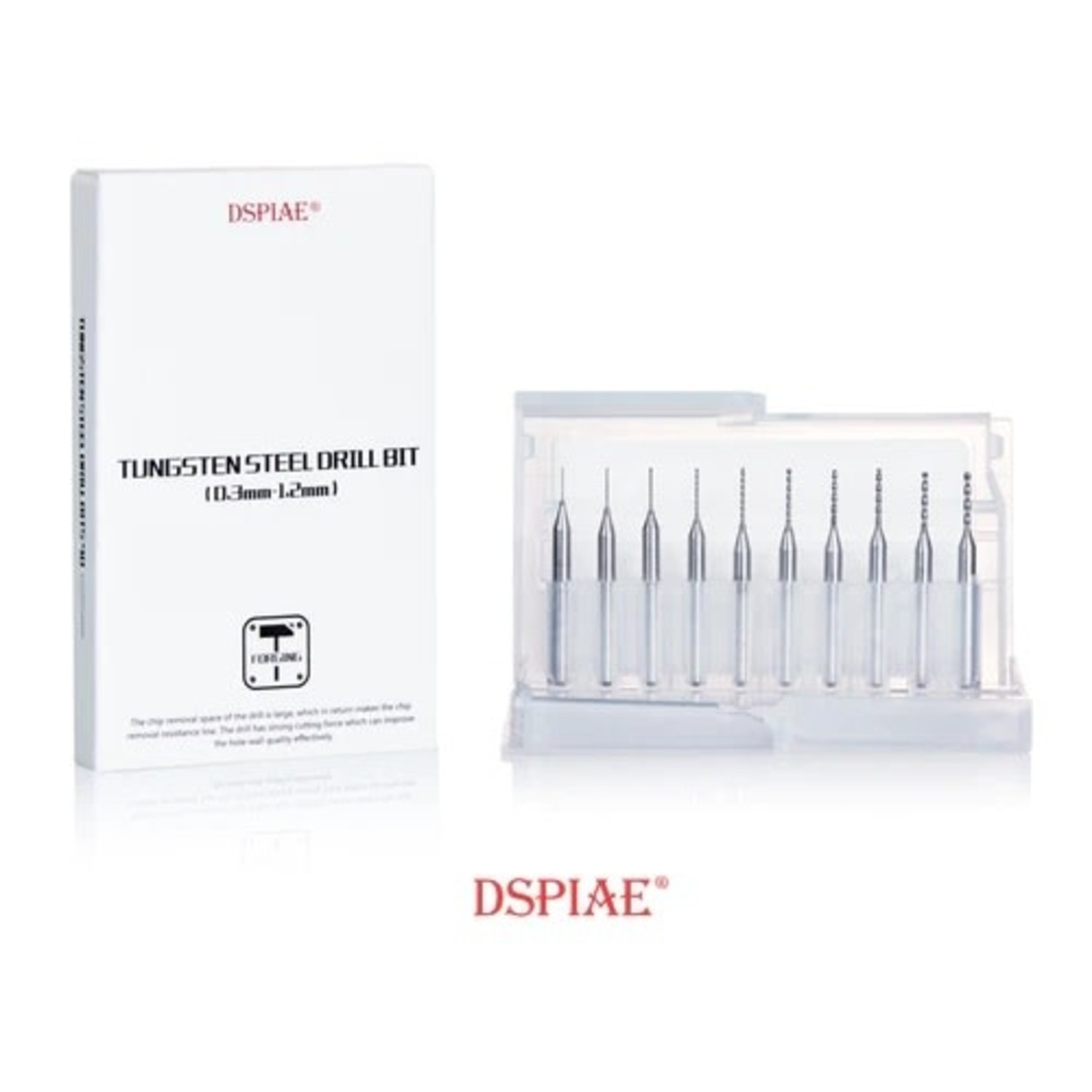 DSPIAE DS-DB-03 DSPIAE 0.3~1.2 Tungsten Steel Drill