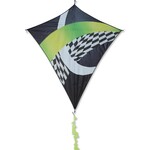 Premier Kites PMR15302 Premier Kites Borealis Diamond Kite - Neon Tronic Gradient