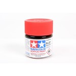 Tamiya TAM81027 Tamiya Acrylic X-27 Gloss Clear Red 23ml