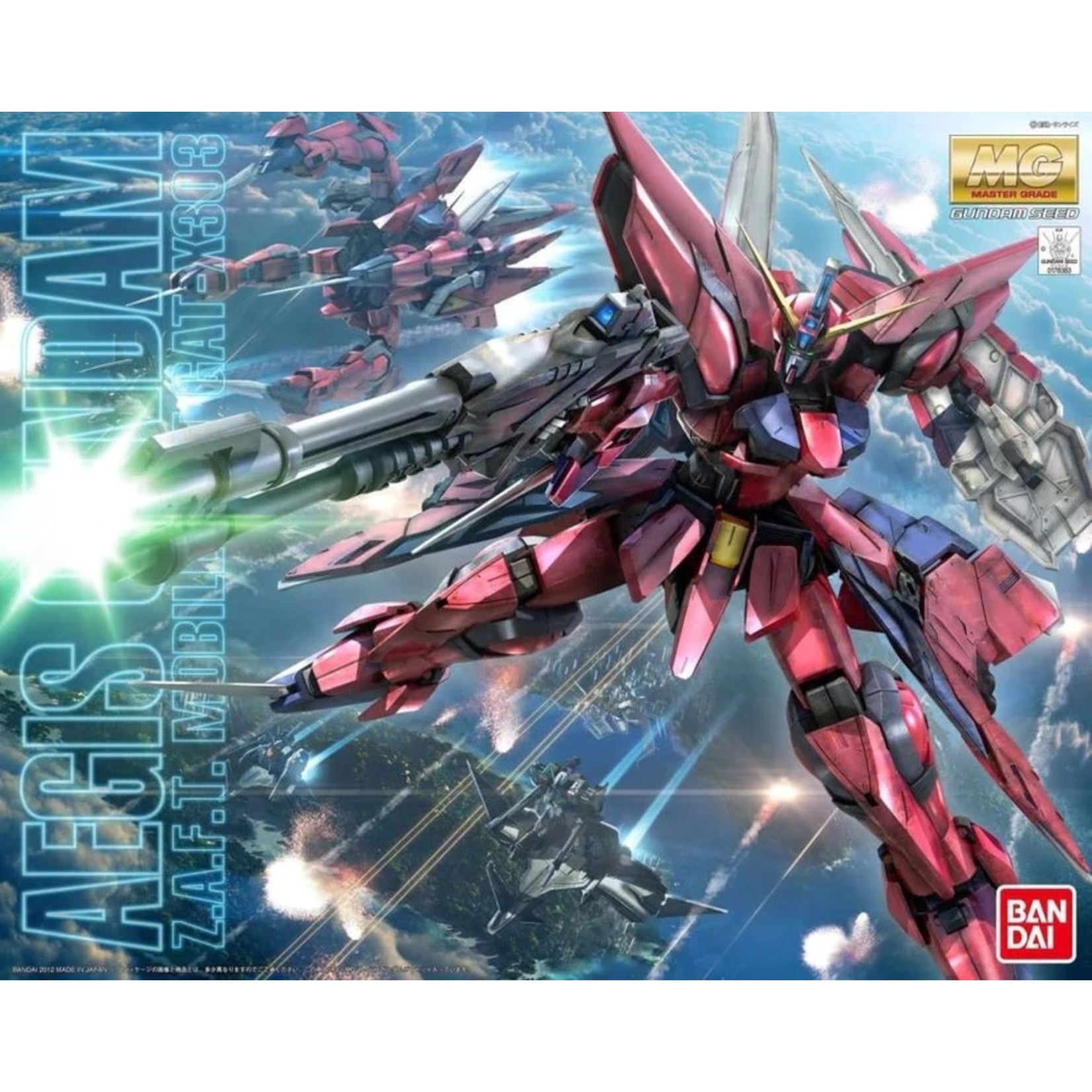 Bandai BAN2156734 Bandai MG Aegis Gundam "Gundam SEED"