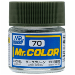 GSI Creos GNZ-C70 GSI Creos Mr Hobby C70 Flat Dark - Lacquer - 10ml