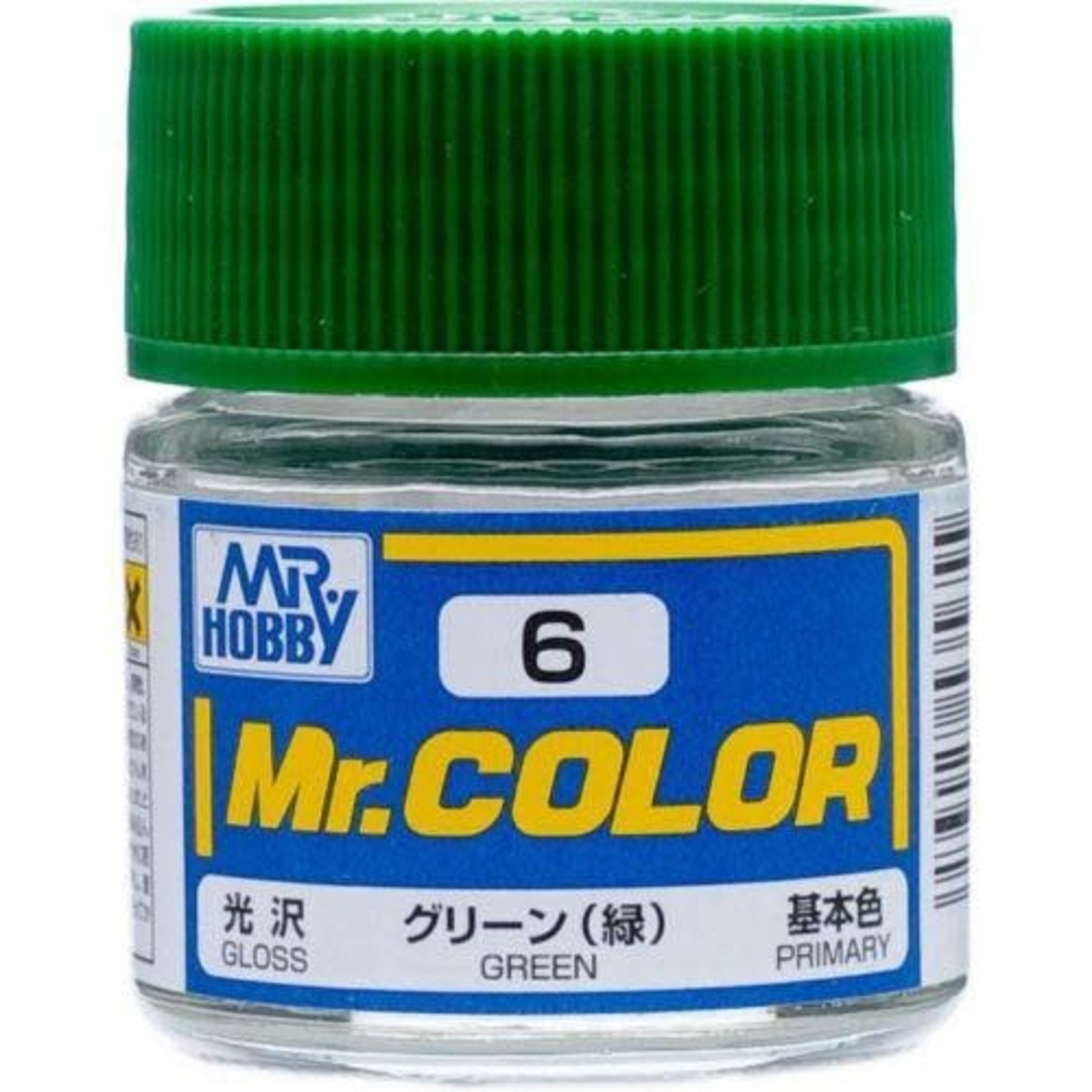 GSI Creos GNZ-C6 Mr Hobby C6  Gloss Green - Lacquer - 10ml