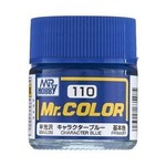 GSI Creos GNZ-C110 GSI Creos Mr Hobby C110 Semi Gloss Character Blue - Lacquer - 10ml