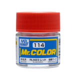 GSI Creos GNZ-C114 GSI Creos Mr Hobby C114 Semi Gloss RLM23 Red - Lacquer - 10ml