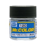 GSI Creos GNZ-C120 GSI Creos Mr Hobby C120 Semi Gloss RLM80 Olive Green - Lacquer - 10ml