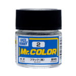 GSI Creos GNZ-C2 GSI Creos Mr Hobby C2 Gloss Black - Lacquer - 10ml