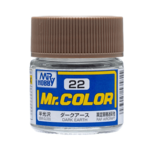 GSI Creos GNZ-C22 GSI Creos Mr Hobby C22 Semi Gloss Dark Earth - Lacquer - 10ml