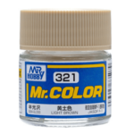 GSI Creos GNZ-C321 GSI Creos Mr Hobby C321 Semi Gloss Light Brown - Lacquer - 10ml