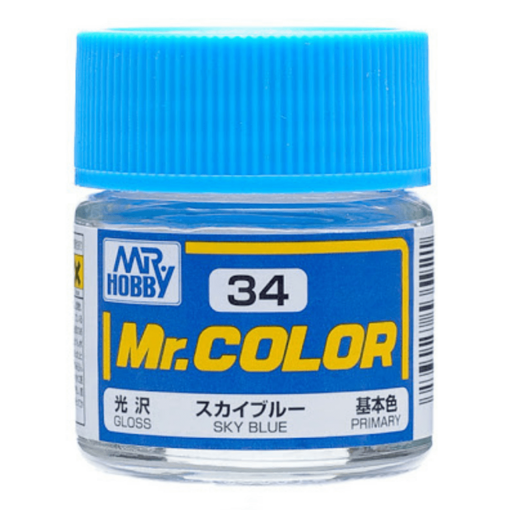 GSI Creos GNZ-C34 Mr Hobby C34  Gloss Sky Blue - Lacquer - 10ml
