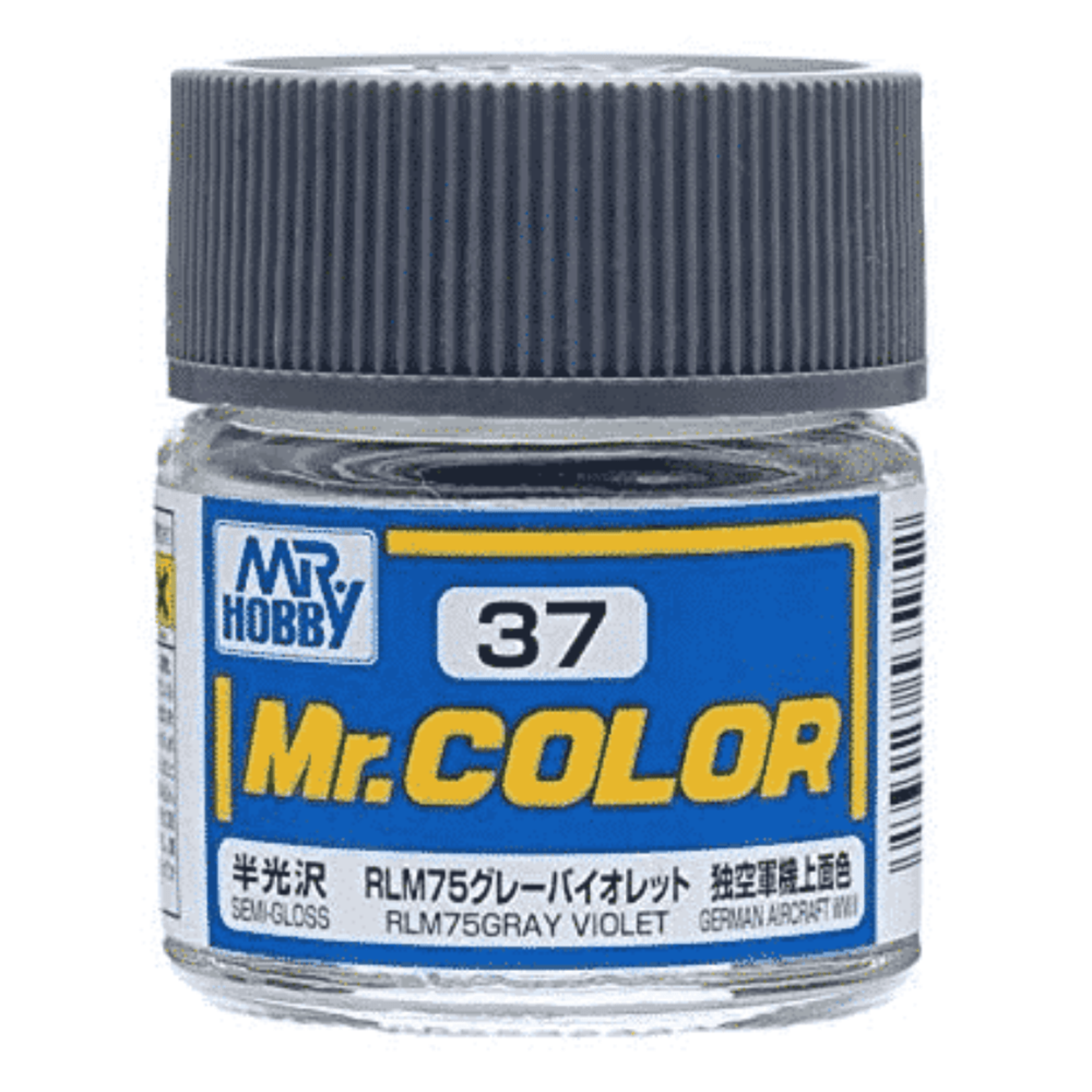 GSI Creos GNZ-C37 Mr Hobby C37  Semi Gloss RLM75 Gray Violet - Lacquer - 10ml