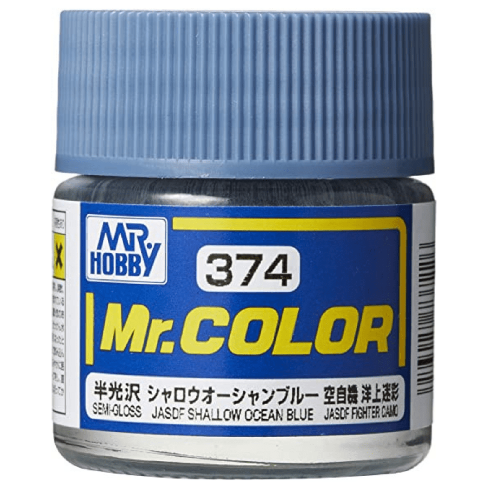 GSI Creos GNZ-C374 Mr Hobby C374  Semi Gloss JASDF Shallow Ocean Blue - Lacquer - 10ml