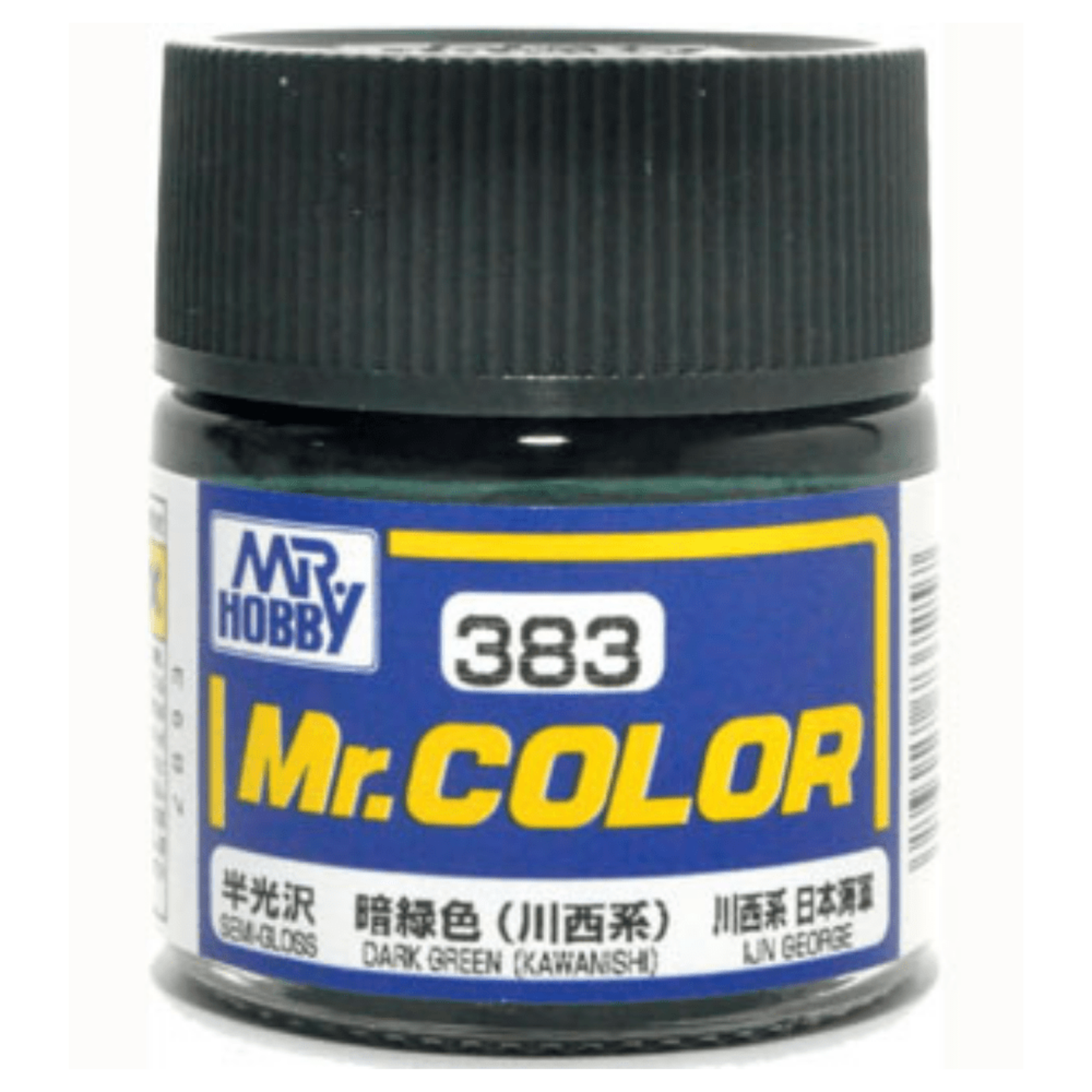 GSI Creos GNZ-C383 Mr Hobby C383  Semi Gloss Dark Green Kawanishi - Lacquer - 10ml