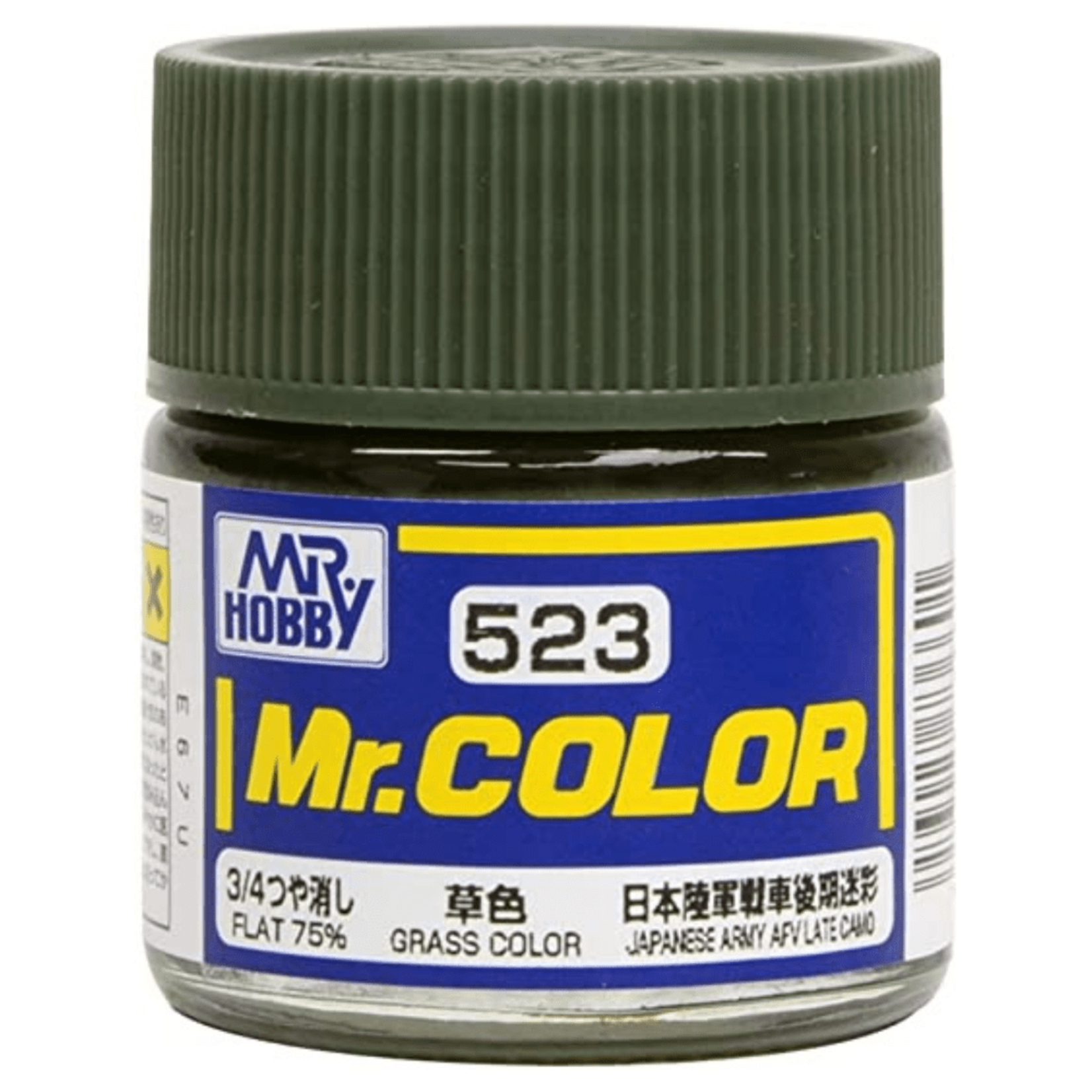 GSI Creos GNZ-C523 Mr Hobby C523  Flat 75% Grass Color - Lacquer - 10ml