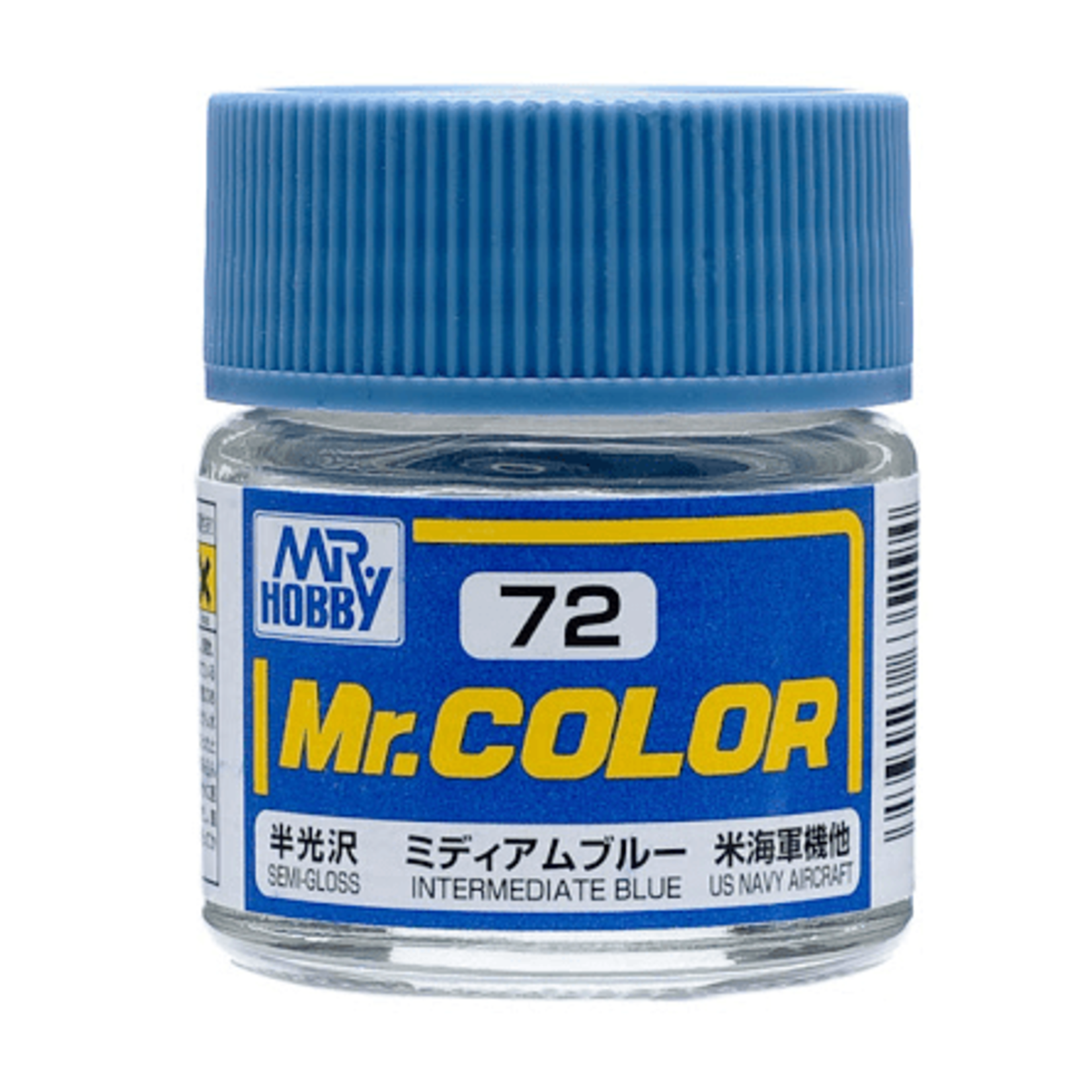 GSI Creos GNZ-C72 Mr Hobby C72  Semi Gloss Intermediate Blue - Lacquer - 10ml