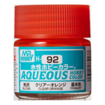GSI Creos GNZ-H92 GSI Creos Mr Hobby H92 Aqueous Gloss Clear Orange - Acrylic 10ml