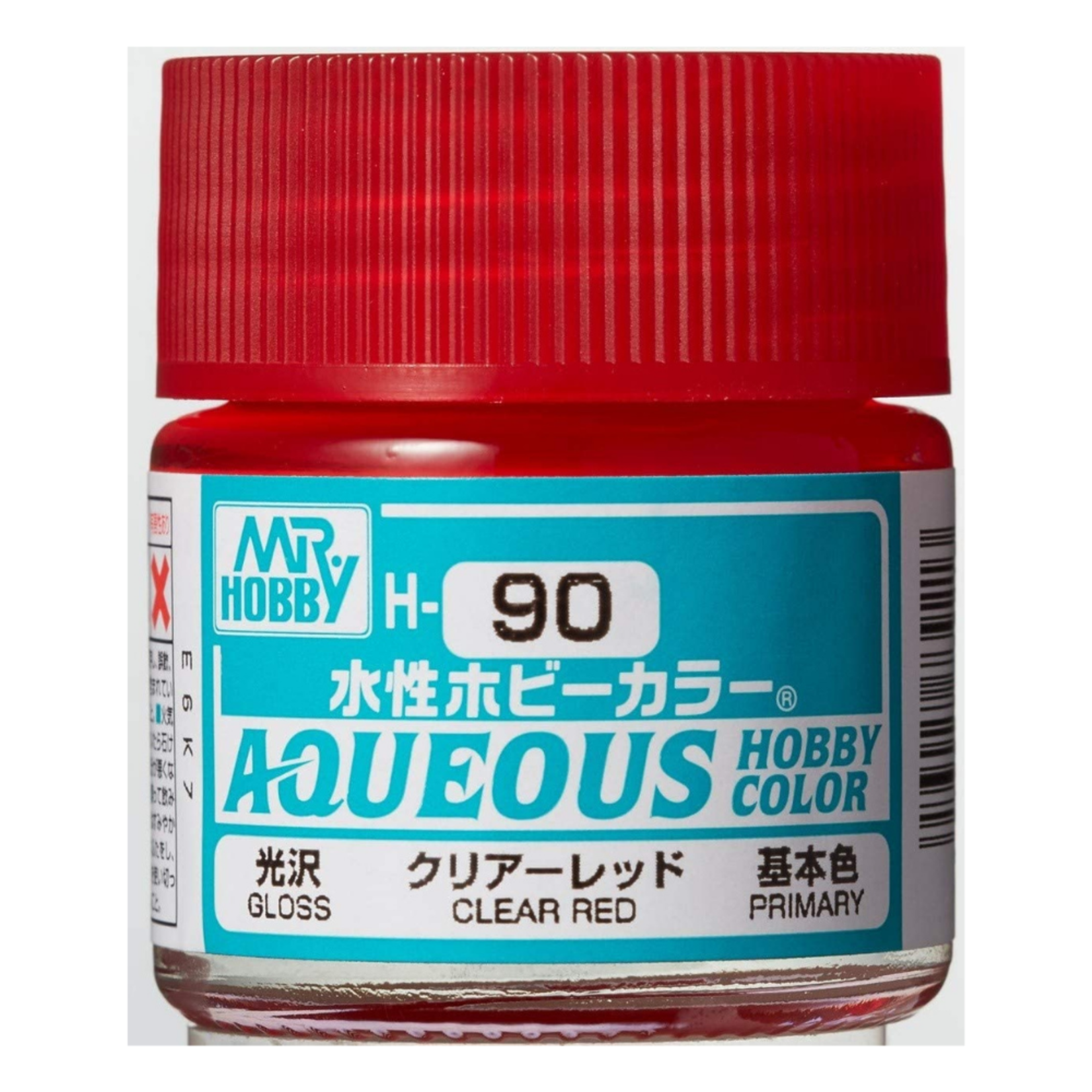 GSI Creos GNZ-H90 Mr Hobby H90 Aqueous Gloss Clear Red - Acrylic 10ml