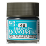 GSI Creos GNZ-H48 GSI Creos Mr Hobby H48 Aqueous Gloss Field Gray 2 - Acrylic 10ml