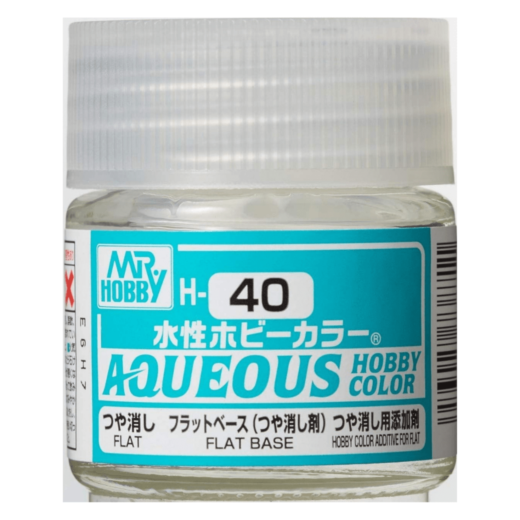 GSI Creos GNZ-H40 GSI Creos Mr Hobby H40 Aqueous Flat Base - Acrylic 10ml