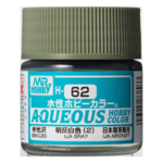 GSI Creos GNZ-H62 Mr Hobby H62 Aqueous Semi Gloss IJA Gray - Acrylic 10ml