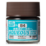 GSI Creos GNZ-H84 Mr Hobby H84 Aqueous Semi Gloss Mahogany - Acrylic 10ml