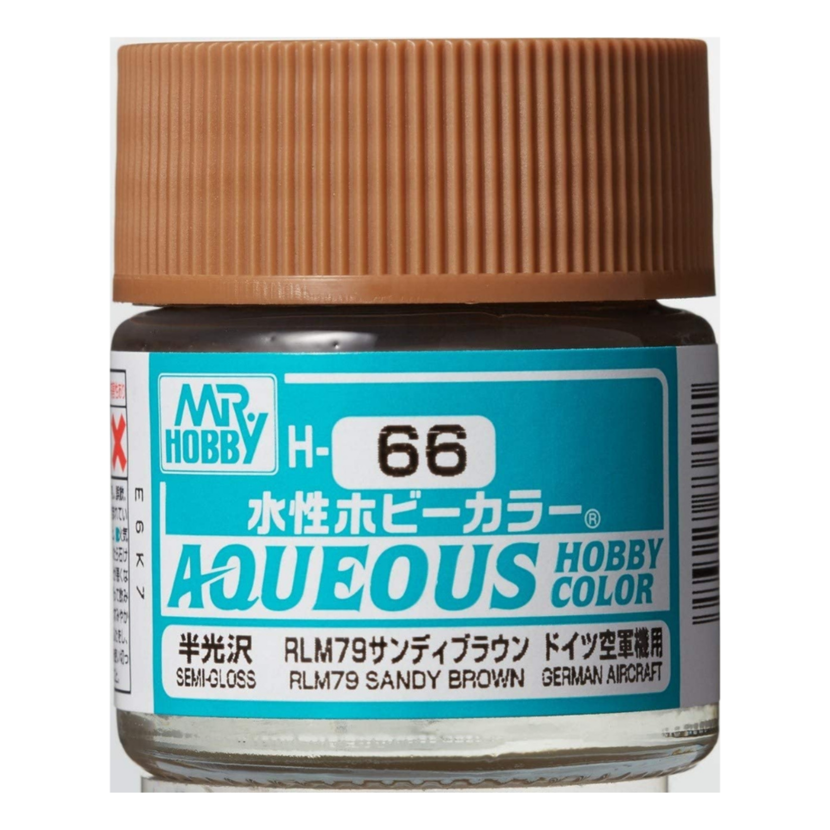 GSI Creos GNZ-H66 Mr Hobby H66 Aqueous Semi Gloss RLM79 Sandy Brown - Acrylic 10ml