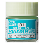 GSI Creos GNZ-H31 Mr Hobby H31 Aqueous Gloss White Green - Acrylic 10ml
