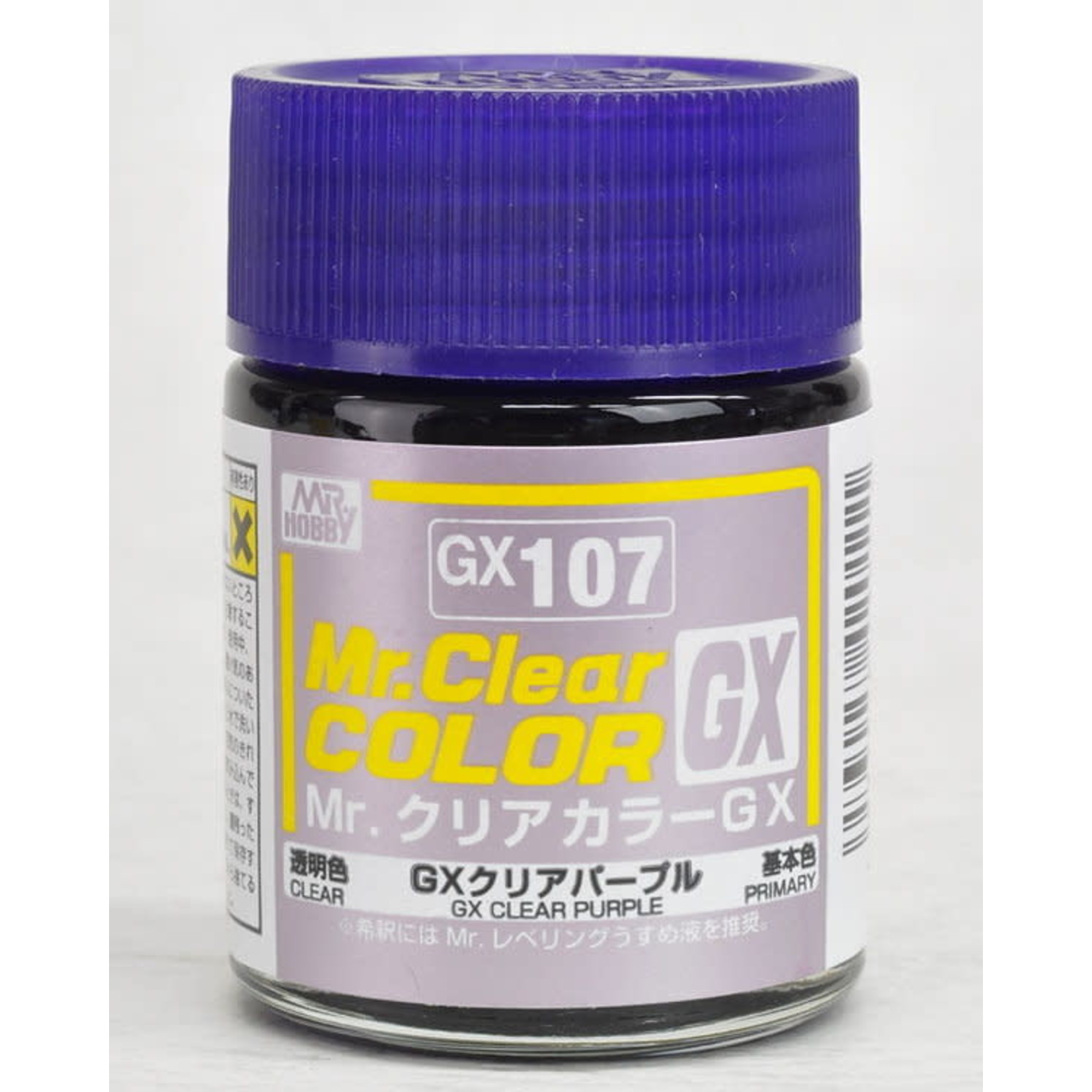 GSI Creos GNZ-GX107 Mr Hobby GX107 Clear Purple - Lacquer 18ml